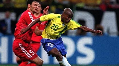 Edilson jugó cuatro partidos en el Mundial de 2002