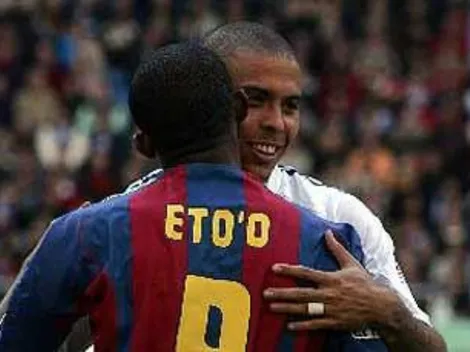 Eto'o no tiene dudas: "El mejor delantero de todos fue Ronaldo"