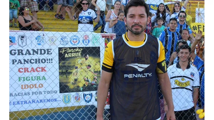 Arrué quiere llegar a la banca de Colo Colo.