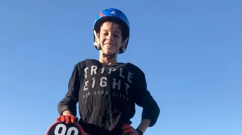 Este es el niño de 11 años que le quitó una marca a Tony Hawk.