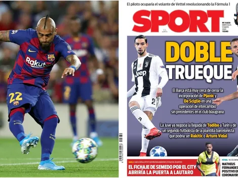 Vidal es la pieza clave del "doble trueque" entre el Barça y la Juve