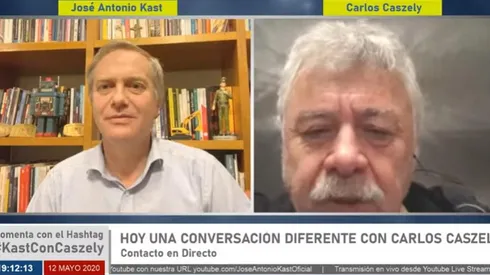 Caszely conversó con Kast.