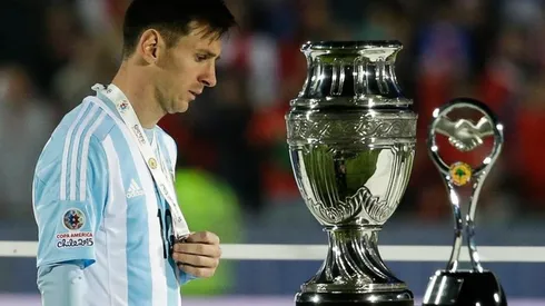 Messi perdió dos finales con Chile
