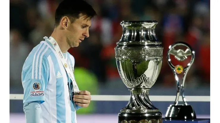 Messi perdió dos finales con Chile
