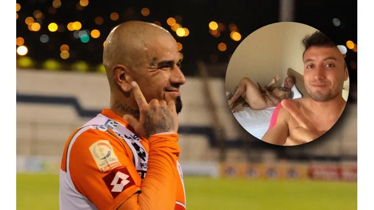 Jorge Acuña y su foto desnudo con Larry Valenzuela