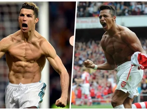 The Sun y el ránking de los cuerpos más trabajados en el fútbol: Alexis y CR7 lideran