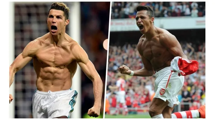Alexis lidera ránking de los cuerpos más trabajados en el fútbol.