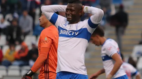 Duvier Riascos en su paso por Universidad Católica