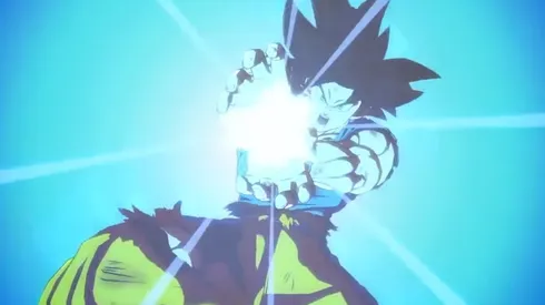 Gokú Ultra Instinto con su Dramatic Finish