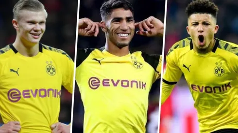 Haaland, Hakimi y Sancho son seguidos por varios clubes de Europa.