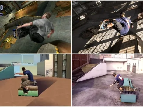 Así se ve la diferencia del Remake de Tony Hawk's 1 y 2 con los clásicos PS1