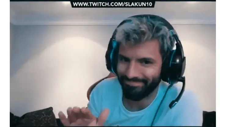 Kun Agüero en Twitch