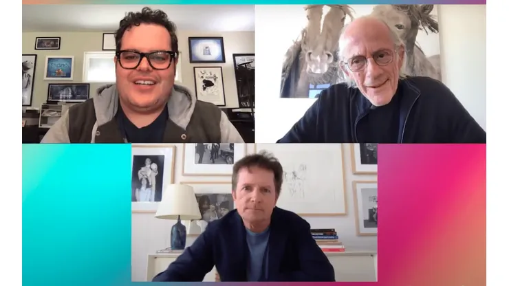 Michael J. Fox y Christopher Lloyd se reencontraron con otros miembros de l