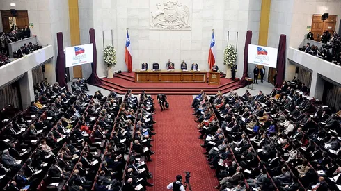 La cuenta pública se podría hacer en el ex Congreso Nacional en Santiago.