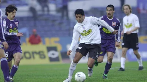 Carucha Fernández enfrentando a la U