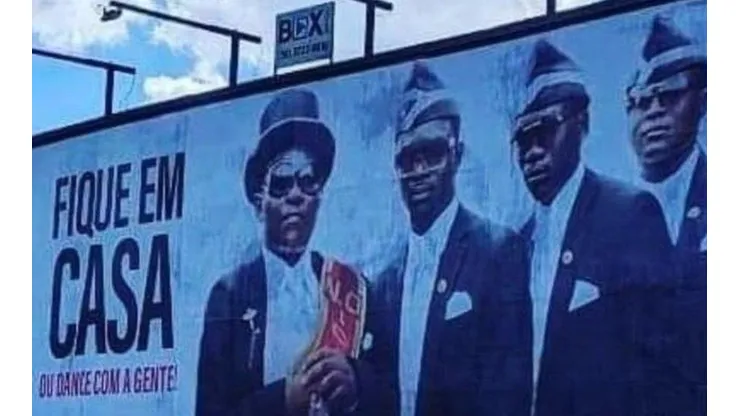 Publicidad en Portugal basada en los bailarines de ataúd
