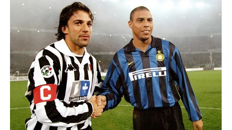 Del Piero y Ronaldo el 98.
