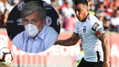 Paredes arremete contra Mayne-Nicholls.