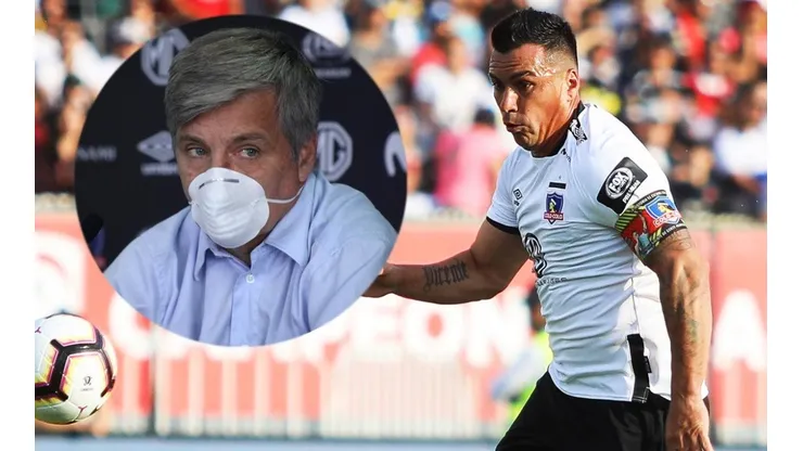 Paredes arremete contra Mayne-Nicholls.