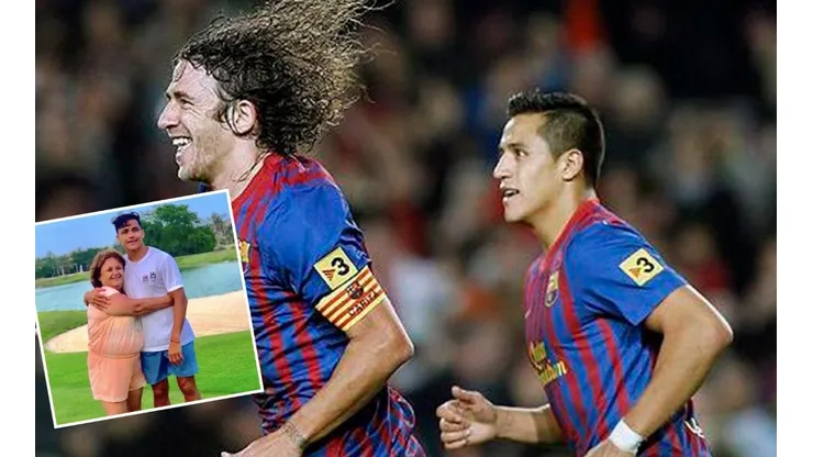 Alexis emocionó hasta a Puyol con su saludo del Día de la Madre