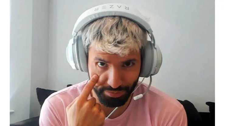 Sergio Agüero se ha convertido en toda una personalidad en Twitch