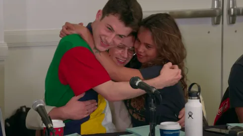 Los protagonistas de "13 Reasosn Why" cerraron entre lágrimas la lectura de los guiones.