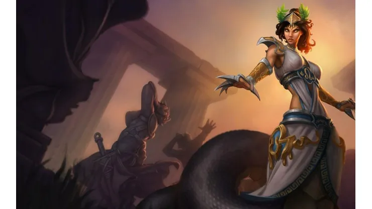 Rework de efectos visuales para Cassiopeia en LOL
