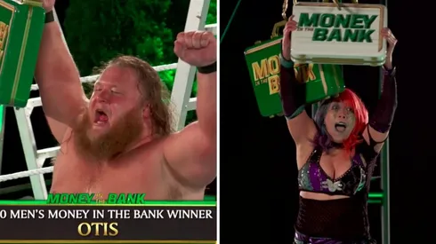 Asuka y Otis ganan los maletines en un histórico Money in The Bank de WWE