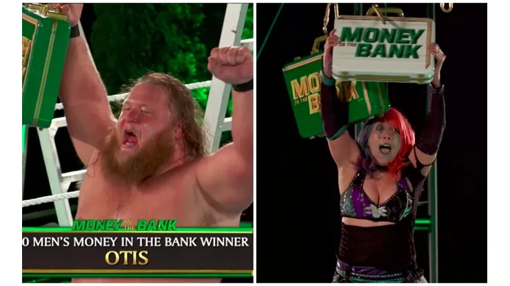 Asuka y Otis ganan los maletines en un histórico Money in The Bank de WWE