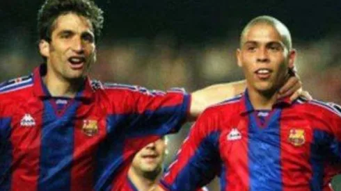 Pizzi jugó en el Barça en 1996-1998
