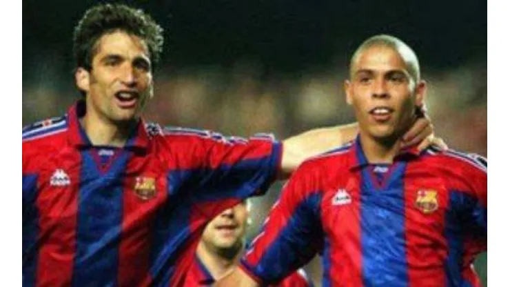 Pizzi jugó en el Barça en 1996-1998