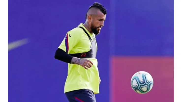 Arturo Vidal habló sobre el retorno a los entrenamientos del Barcelona en España