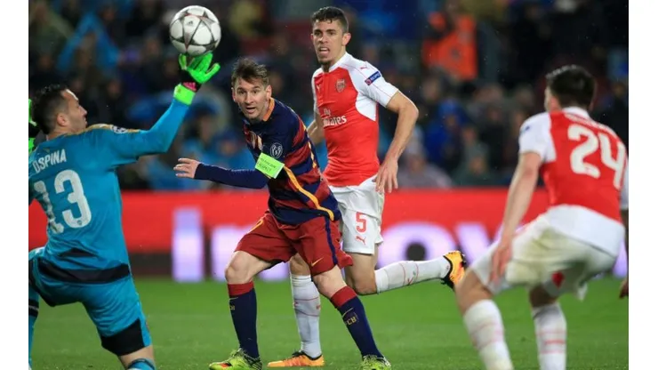 Messi ante Arsenal, el equipo que lo quería