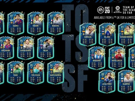 Impresionantes: Estos son los TOTSSF de LaLiga en FIFA 20