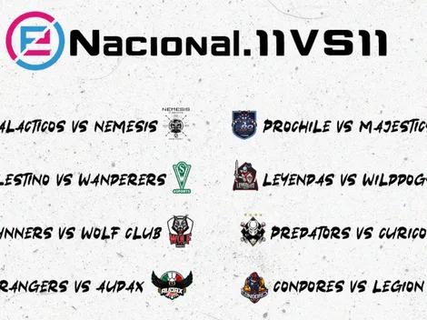 Lanzadas las fechas 8 y 9 del eNacional.11vs11 de PES 2020