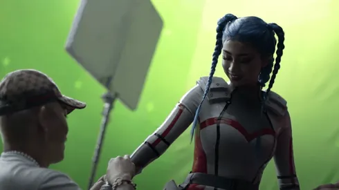 Paloma Mami tuvo que trabajar rodeada de pantallas verdes para sacar adelante el proyecto.