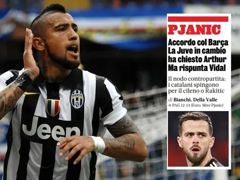 Barcelona ofrece a Vidal a la Juventus