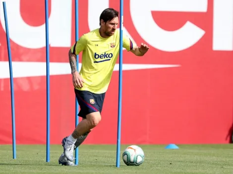 Galería: las fotos que deja el regreso a los entrenamientos del Barcelona