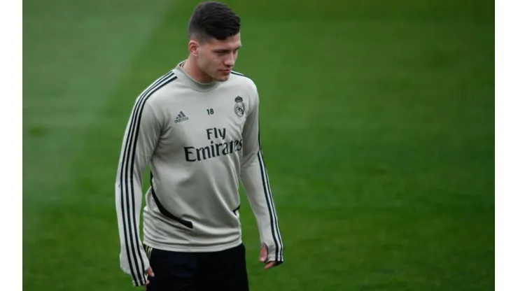 Jovic se lesionó