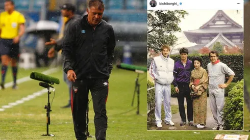 Claudio Borghi en la banca de LDU