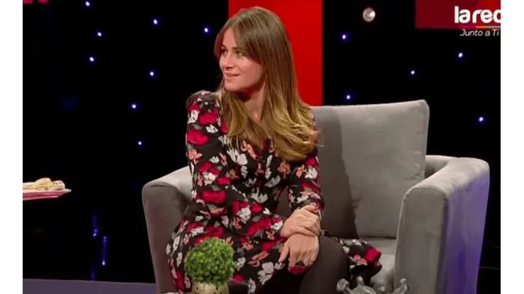 Amaya Forch y su coqueto intercambio con Eduardo Fuentes, en medio de "Mentiras Verdaderas".
