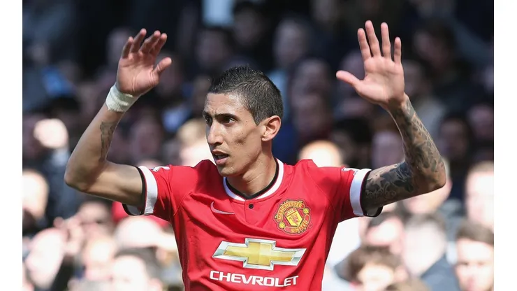 Di María en la temporada 2014-2015 en el United