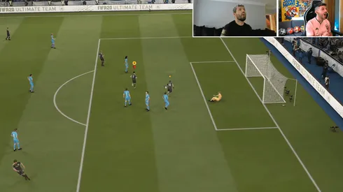 Agüero juega junto a DjMariio en la "Calvogames"