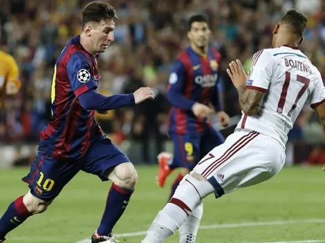 Boateng se autotrolea con Messi, pero manda a ver la final del Mundial 2014