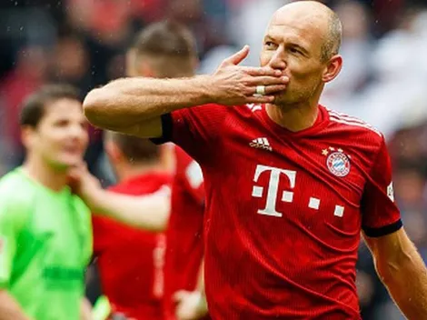 Se alista el retorno a la cancha: Robben es tentado por el fútbol brasileño