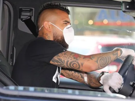 Vidal se hace el examen de covid-19 y vuelve a las prácticas este viernes