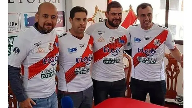 Sebastián Nuñez, entrenador de Nacional de Potosi