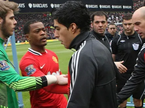 Patrice Evra revela amenazas de muerte tras pelea con Luis Suárez en 2011