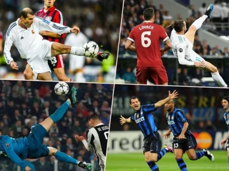 Los 50 mejores goles de la historia de la Champions League