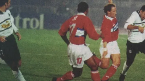 Albos y cruzados jugaron los cuartos de la Copa en 1997